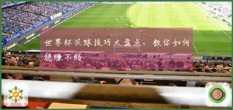 世界杯买球技巧大盘点，教你如何稳赚不赔