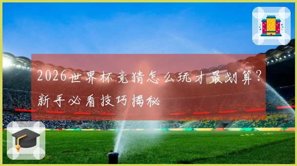 2026世界杯竞猜怎么玩才最划算？新手必看技巧揭秘